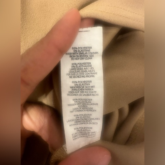 Boohoo Nude Brown Bodycon Dress - Picture 8 of 12